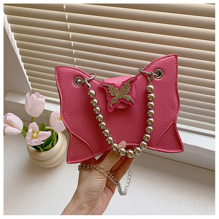 Wholesale Chain Handbag Shoulder PU Crossbody Small Square Bag